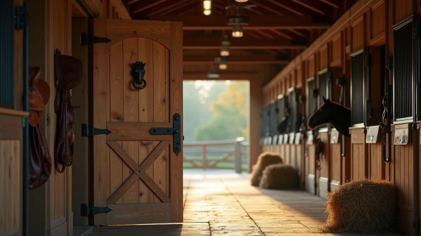Aménagement d'écuries chevaux : conseils pour un espace optimal