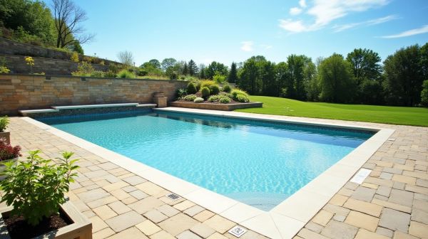 Dalles de piscine, margelle et revêtement en pierre reconstituée : avantages et conseils d'installation