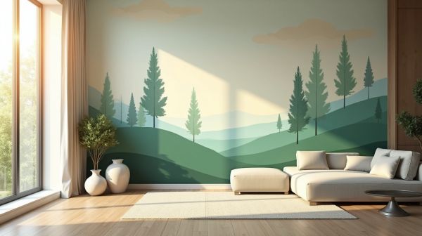 Panneau mural : choisissez le style adapté à chaque pièce